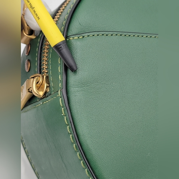 Coach 1941 Glovetanned Leather Canteen Bag, Green - Picture 10 of 11
